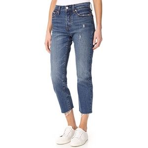 NWOT Levi's Wedgie Straight Jeans Size 25